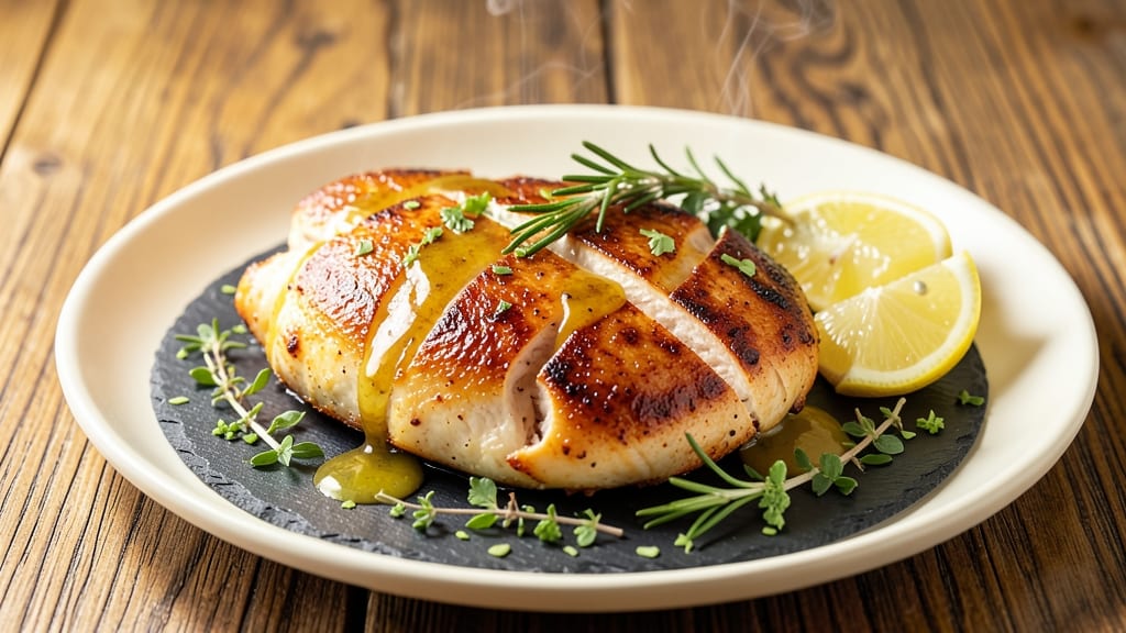 Baked Lemon Herb Chicken Breast Recipe: Bright Citrus Crust With Juicy Centers