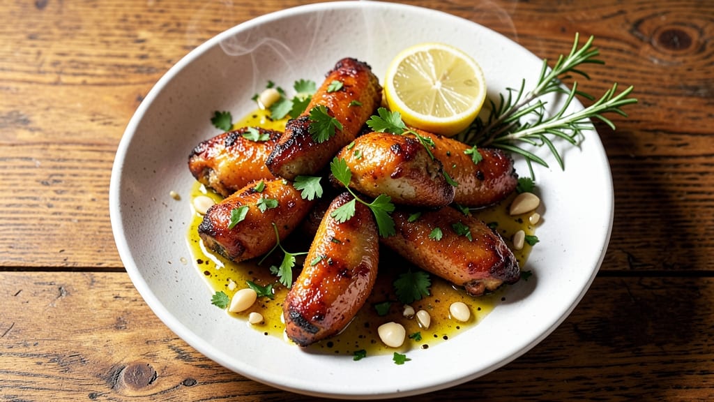 Baked Chicken Party Wings Recipe: Crispy Parmesan Crunch With Juicy Centers