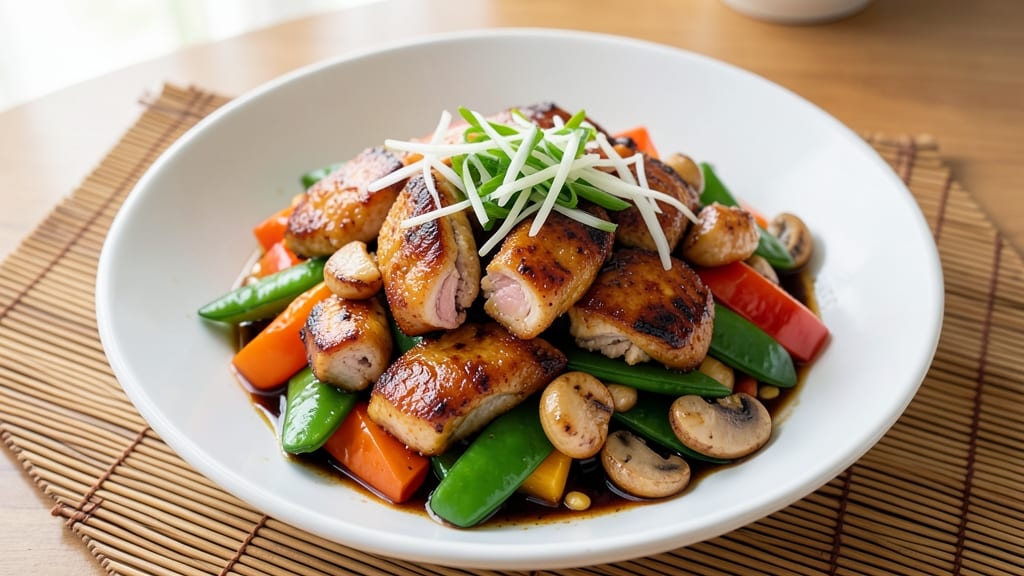 Authentic Chinese Chicken Stir Fry Recipe: Wok-Toasted Crunch With Five-Ingredient Sauce