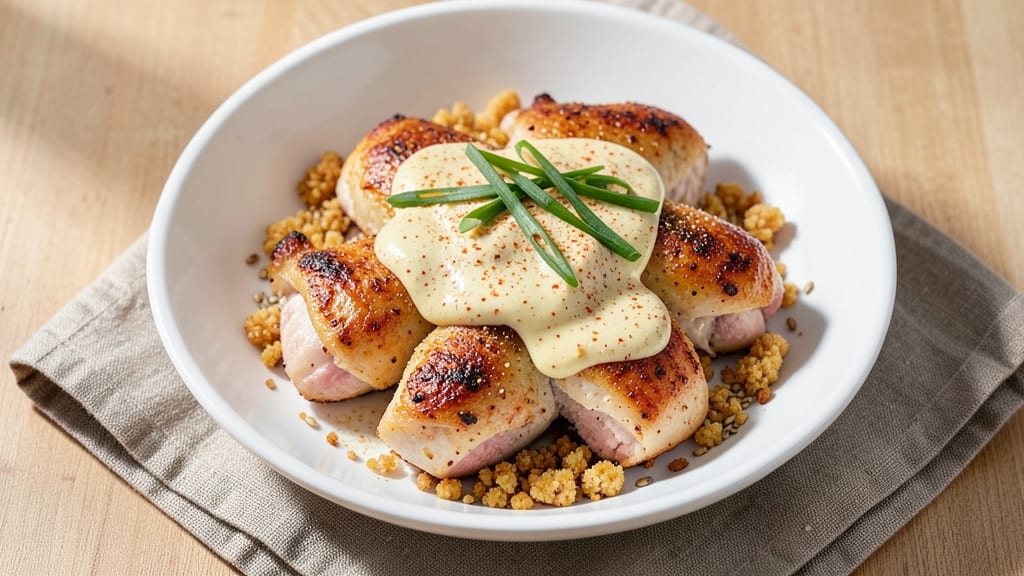 Baked Chicken With Miracle Whip Recipe: Crispy Crust, Creamy Surprise Inside