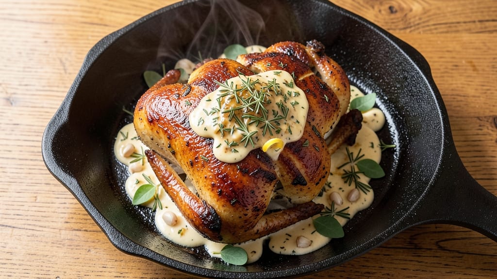 Barefoot Contessa's Perfect Roast Chicken Recipe: Herbed Butter Basted to Golden Perfection