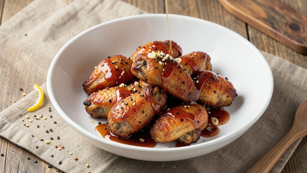 America's Test Kitchen Korean Fried Chicken Wings Recipe: Double-Dredged Crunch With Gooey Honey-Soy Glaze