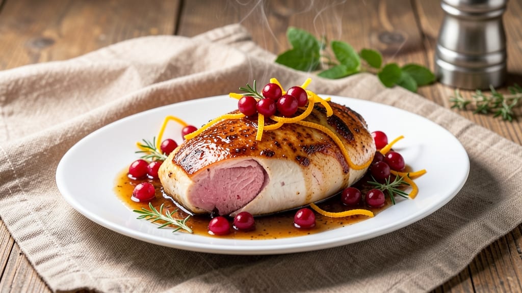 Baked Cranberry Chicken Breast Recipe: Sweet-Tart Glaze That Sticks to Juicy Meat