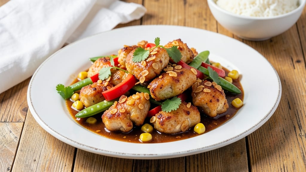 Applebee's Chicken Stir Fry Recipe: Crispy Cornflake Crunch With Savory Soy-Ginger Sauce