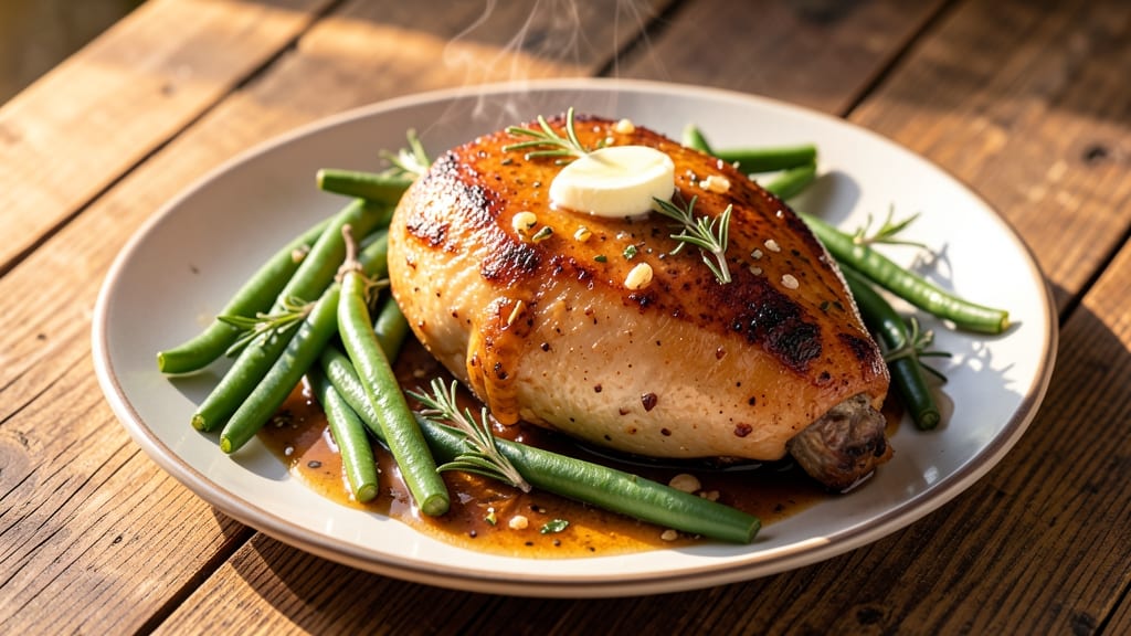 Babe's Chicken Dinner House Green Beans Recipe: Smoky Garlic Butter Roast with Crisp-Tender Greens