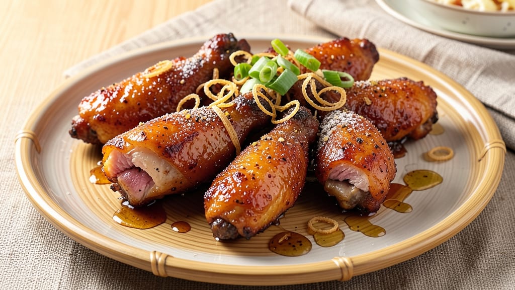 Baked Chicken Wings Chinese Recipe: Five-Spice Glaze That Sticks to Every Bite