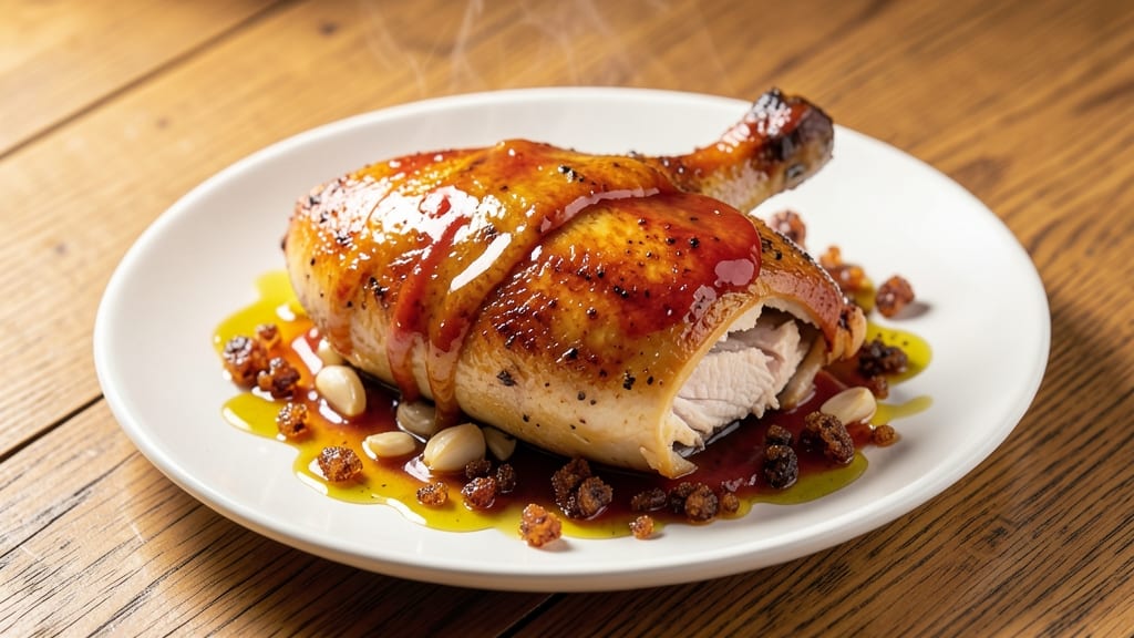 Baked Chicken With Mustard and Ketchup Recipe: Glazed Crunch Meets Tangy Sweetness
