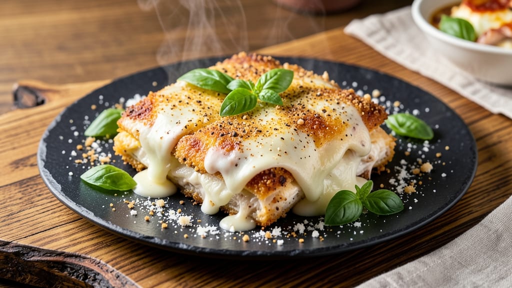 Baked Chicken Parmesan Keto Recipe: Crispy Almond Parm Crust With Zero-Carb Comfort