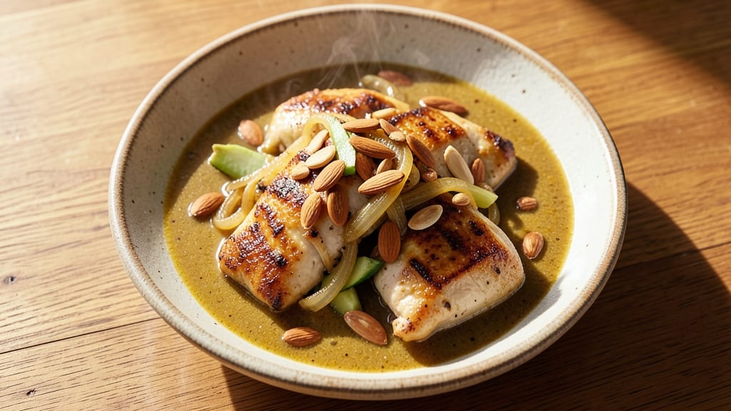 Almond Chicken Curry Recipe: Nutty-Spiced One-Pot Comfort