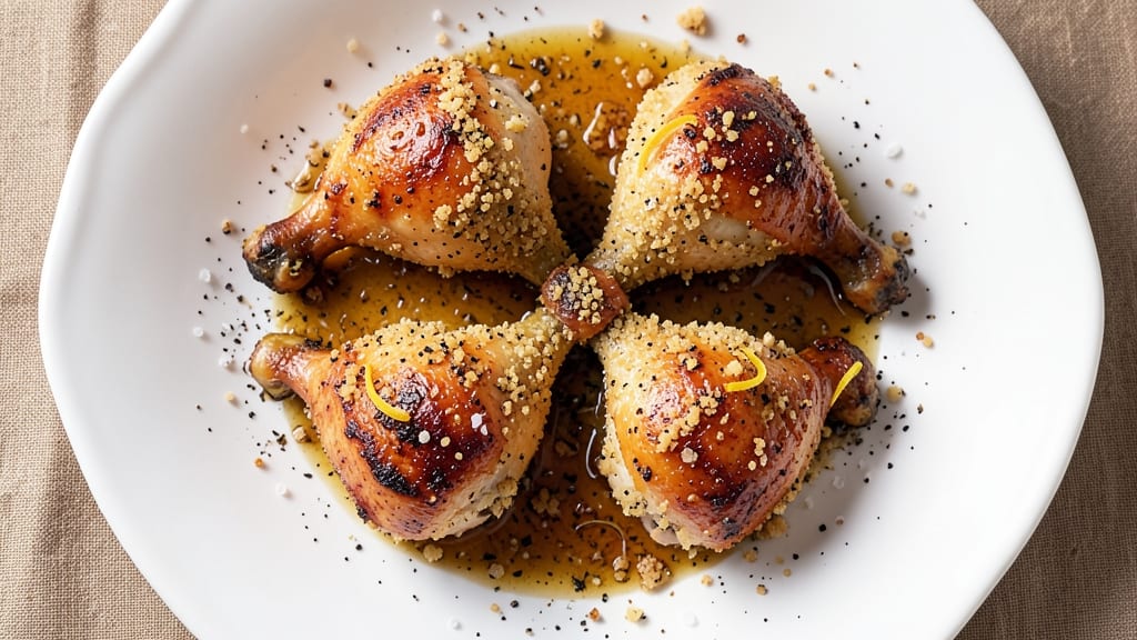Baked Chicken Legs With Bread Crumbs Recipe: Triple-Layered Crunch Without Deep Frying