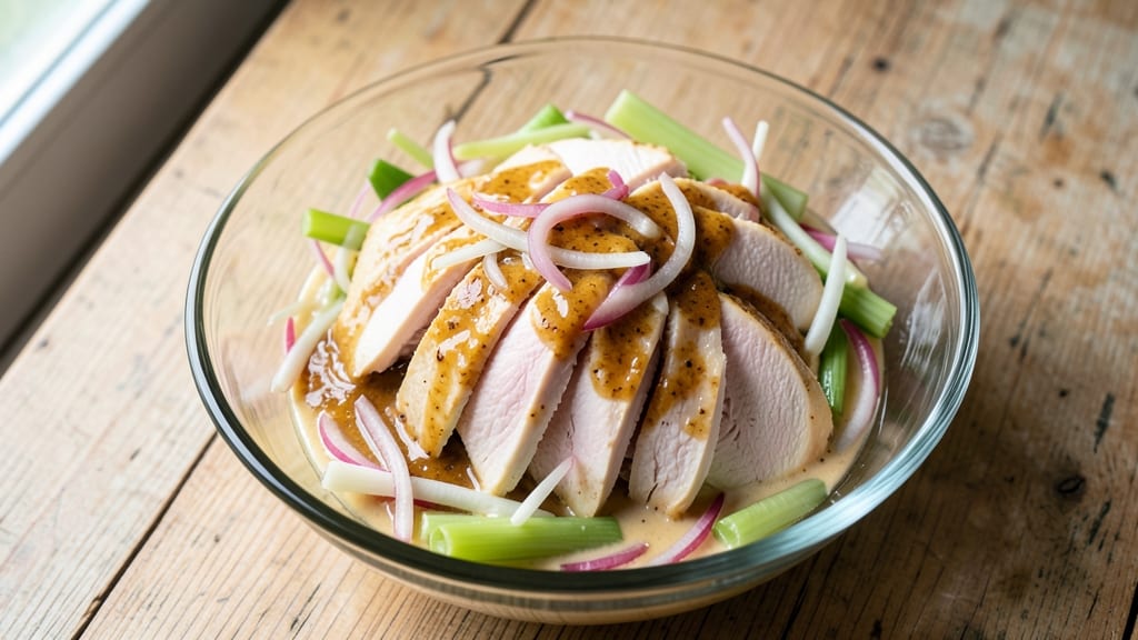 Barefoot Contessa Mustard Chicken Salad Recipe: Tangy Dijon Crunch in 15 Minutes