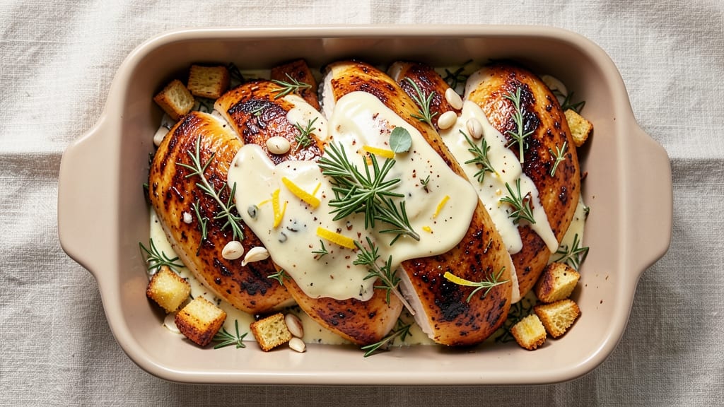 Baked Chicken Breast Thanksgiving Recipe: Herb-Butter Crust for Crowd-Pleasing Elegance