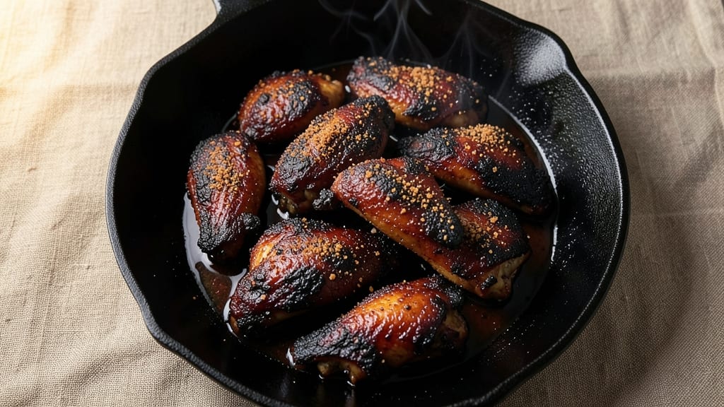 Baked Chicken Wings Black Recipe: Deep Smoky Crunch Without Deep Frying