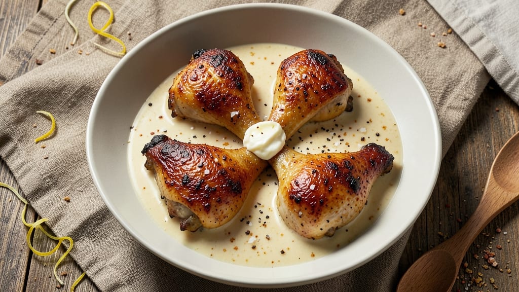 Baked Chicken Thighs With Cream Of Chicken Soup Recipe: Golden Crust, Creamy Gravy Magic