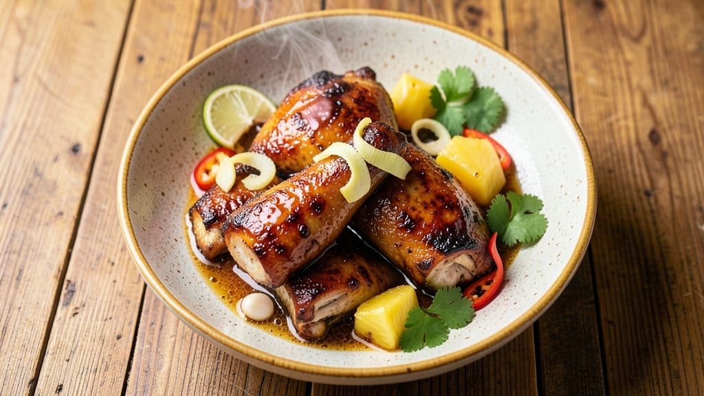 Baked Hawaiian Chicken Thighs Recipe: Pineapple-Glazed Crisp With Juicy Centers
