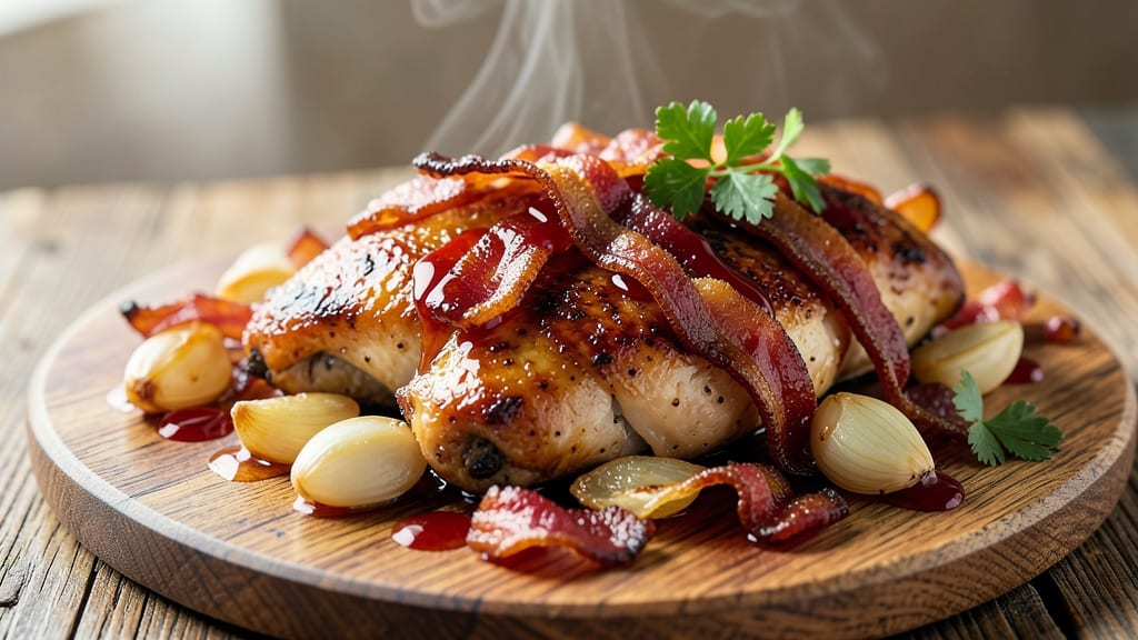 Bacon Brown Sugar Garlic Chicken Recipe: Sweet-Savory Crisp in 30 Minutes