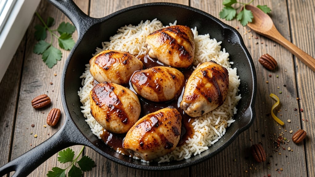 Baked Bourbon Chicken Recipe: Deep-Fried Crisp Skin, Juicy Centers