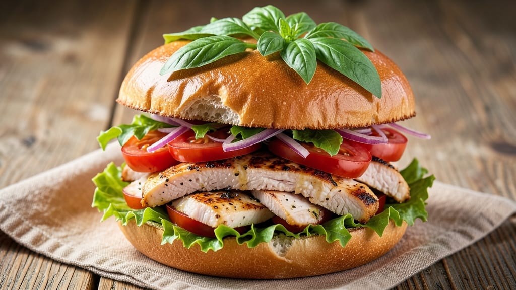 Basil Chicken Salad Sandwich Recipe: Herb-Packed Layers With Crunchy Crispness