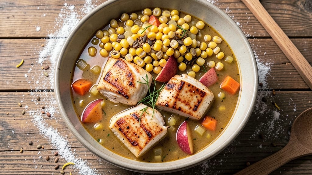 Apple Corn Chicken Soup Recipe: Sweet & Savory One-Pot Harmony