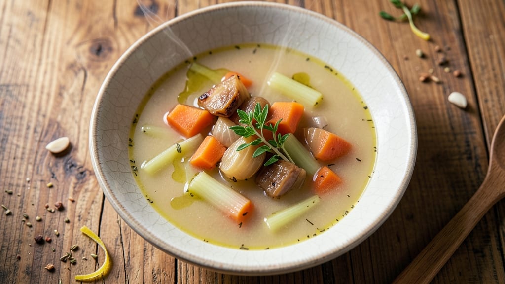 Basic Chicken Stock Soup Recipe: Homemade Comfort With Pantry Staples