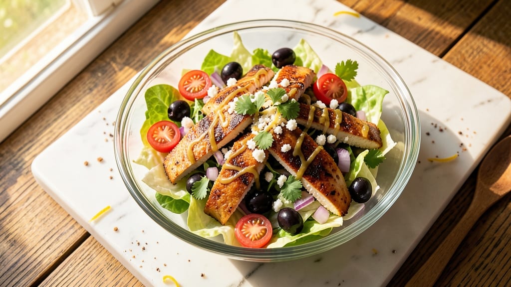 Applebee's Fiesta Chicken Chopped Salad Recipe: Crunchy Tortilla Strips and Zesty Lime Dressing