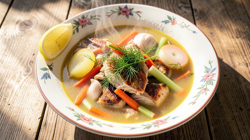 Authentic Greek Lemon Chicken Soup Recipe: Bright Citrus and Herb-Infused Comfort