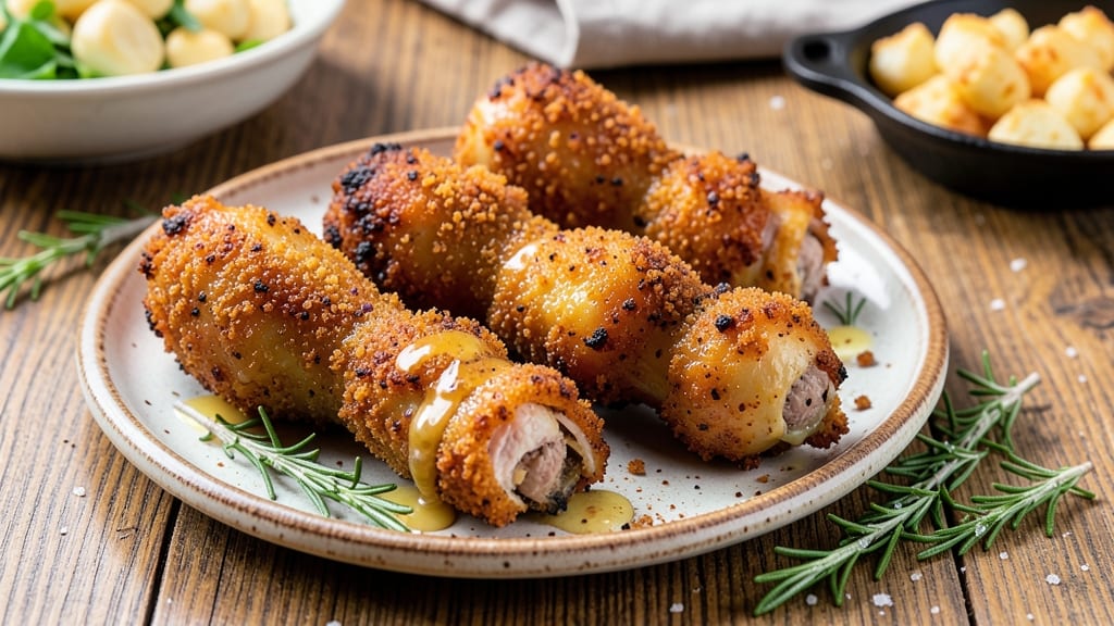 Baked Breaded Chicken Drumsticks Recipe: Triple-Crusted Crunch With Juicy Centers