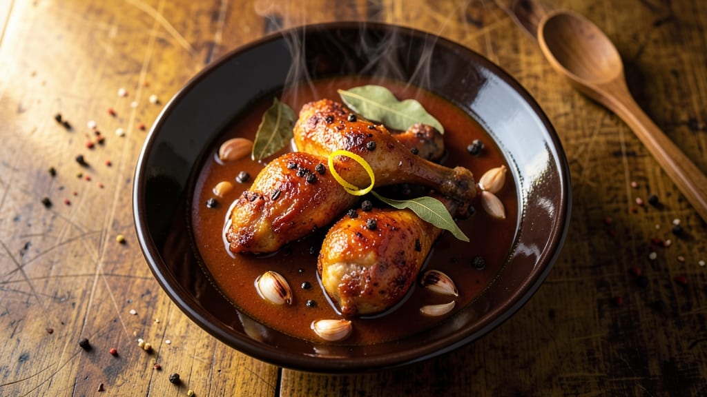 Authentic Filipino Chicken Adobo Recipe Slow Cooker: Tangy Soy-Vinegar Magic with Fall-Off-Bones Tenderness