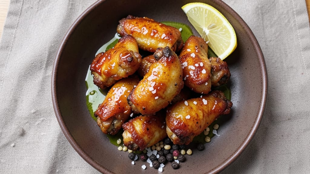 Air Fryer Lemon Pepper Chicken Wings Recipe: Zesty Crunch Without the Grease