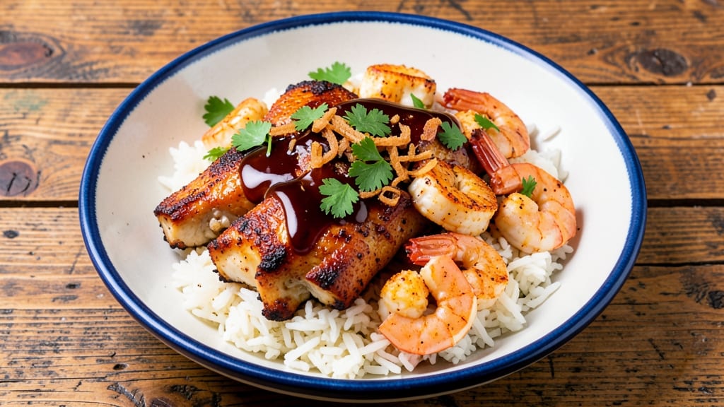 Applebee's Bourbon Street Chicken and Shrimp Copycat Recipe: Triple-Crusted Crunch With Buttery Bourbon Glaze