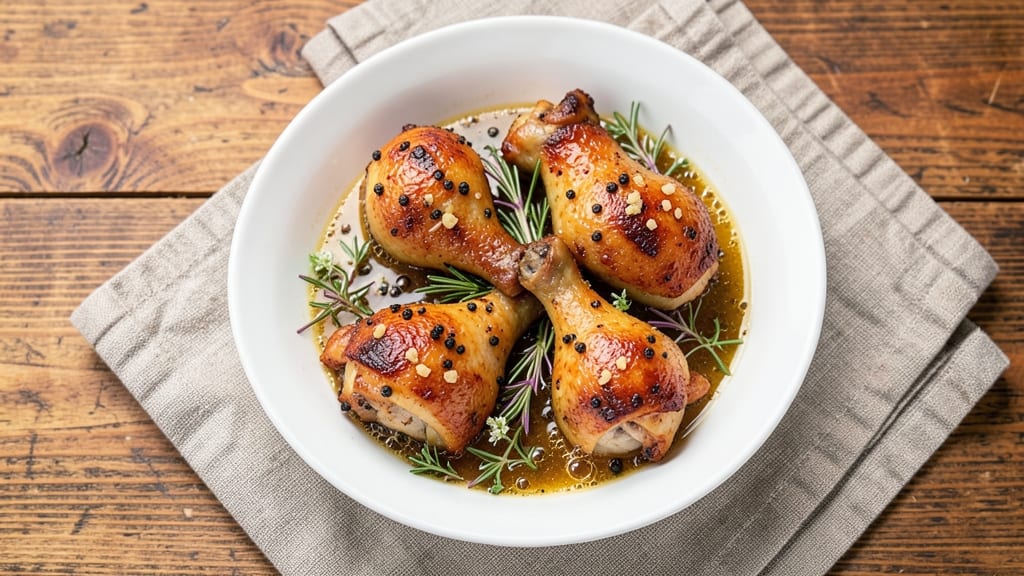 Boiled Chicken Legs Recipe: Crispy-Skinned, Juicy Meat in One Pot