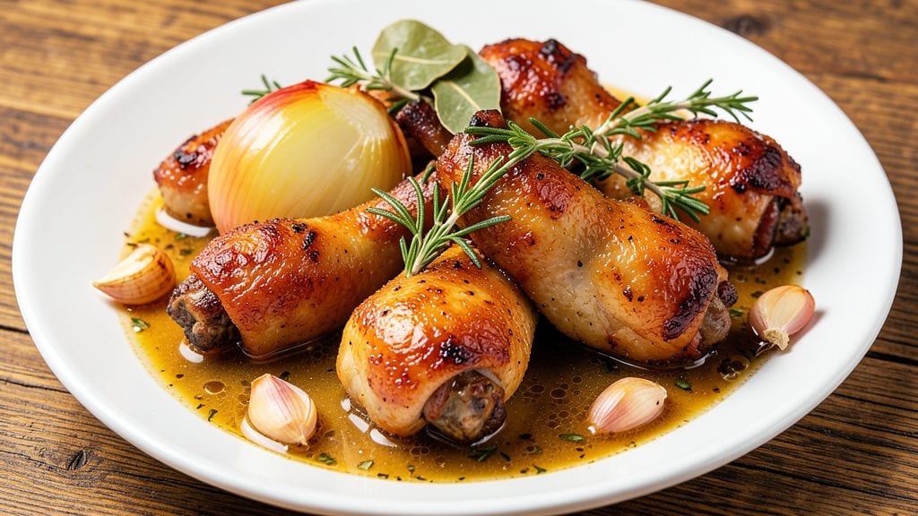 Boiled Chicken Drumsticks Recipe: Herb-Infused Tender Bites in 30 Minutes
