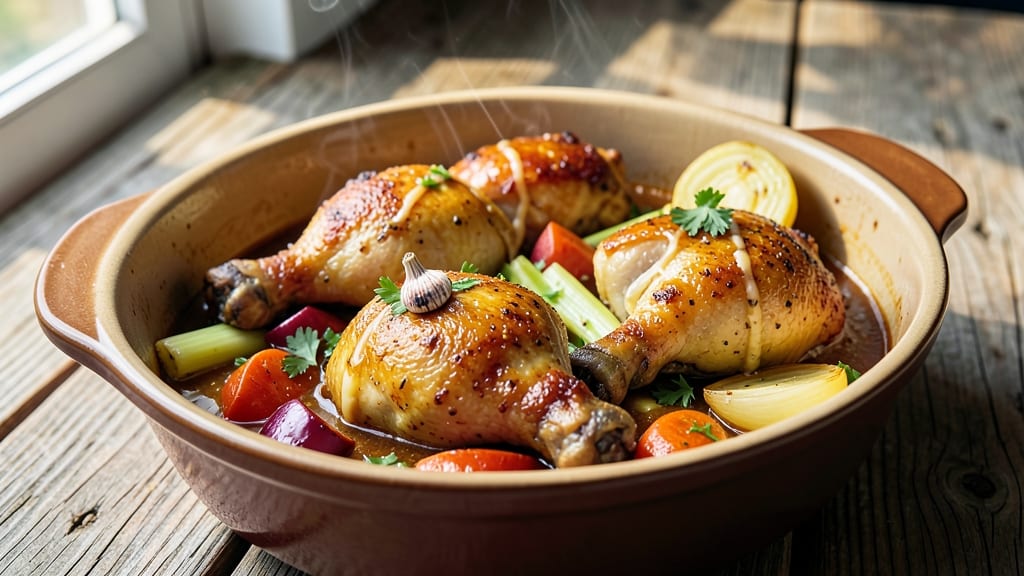 Braised Chicken Legs Recipe: Deep-Rich Flavor From Slow Cooking
