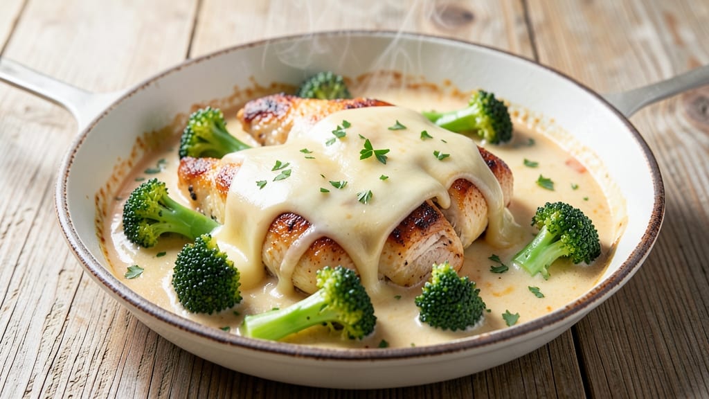 Campbell's Broccoli Cheese Chicken Recipe: One-Pan Creamy Comfort with Crispy Top