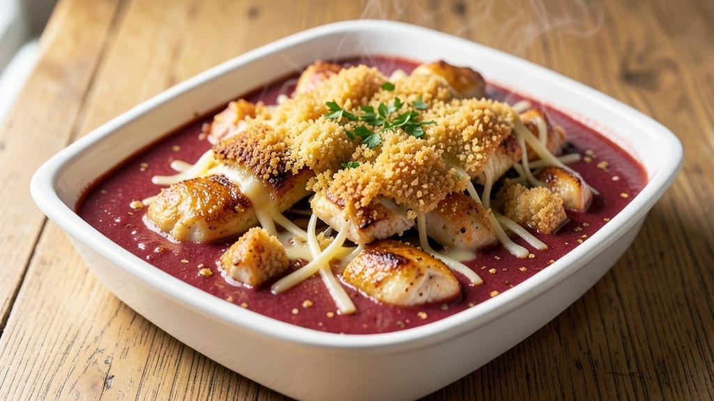 Campbell's Chicken Bake Recipe: Cheesy Crisp Crust With Juicy Bites