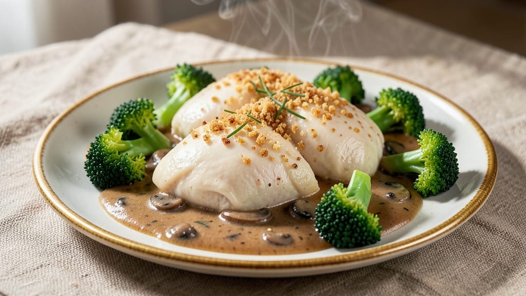 Campbell's Chicken Divan Recipe: Creamy Mushroom and Herb Baked Delight