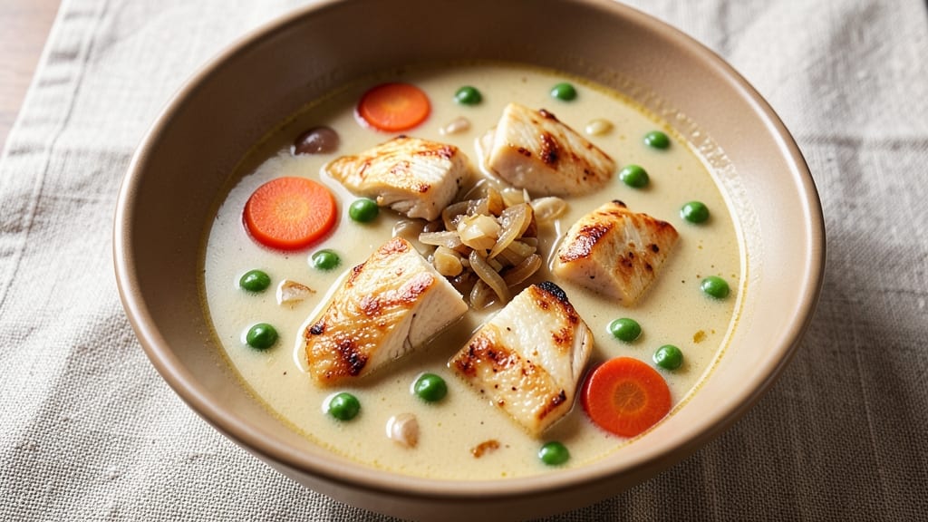 Campbell's Pub Style Chicken Pot Pie Soup Recipe: Crispy Topping, Hearty Comfort in One Bowl