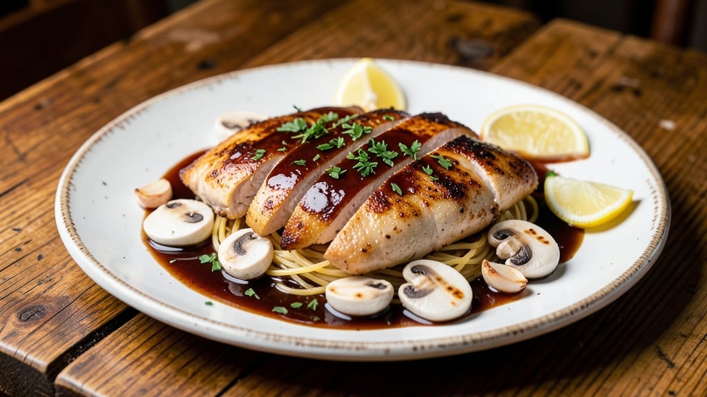 Carrabba's Copycat Chicken Marsala Recipe: Mushroom-Wine Sauce Over Crispy Chicken