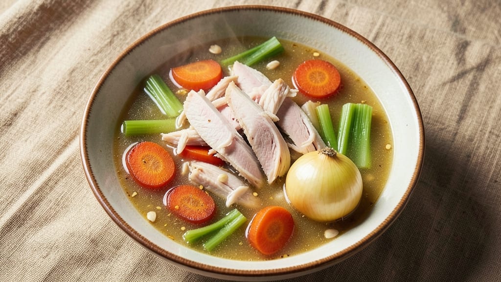 Carrabba's Copycat Chicken Soup Recipe: Herby Orzo and Tender Chicken Magic
