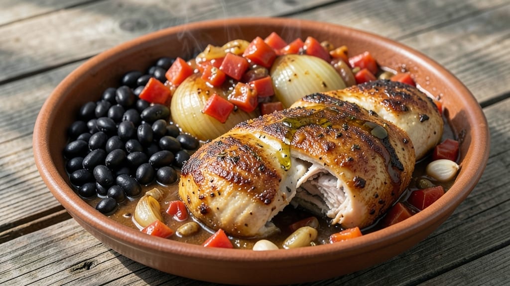 Chicken Black Beans and Rotel Recipe: One-Pot Fiesta With Smoky Tomato Heat