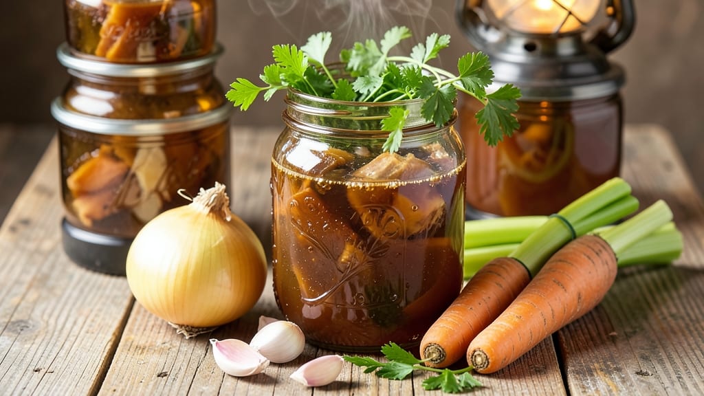 Chicken Broth Canning Recipe: Pressure-Cooked Richness for Pantry Staples