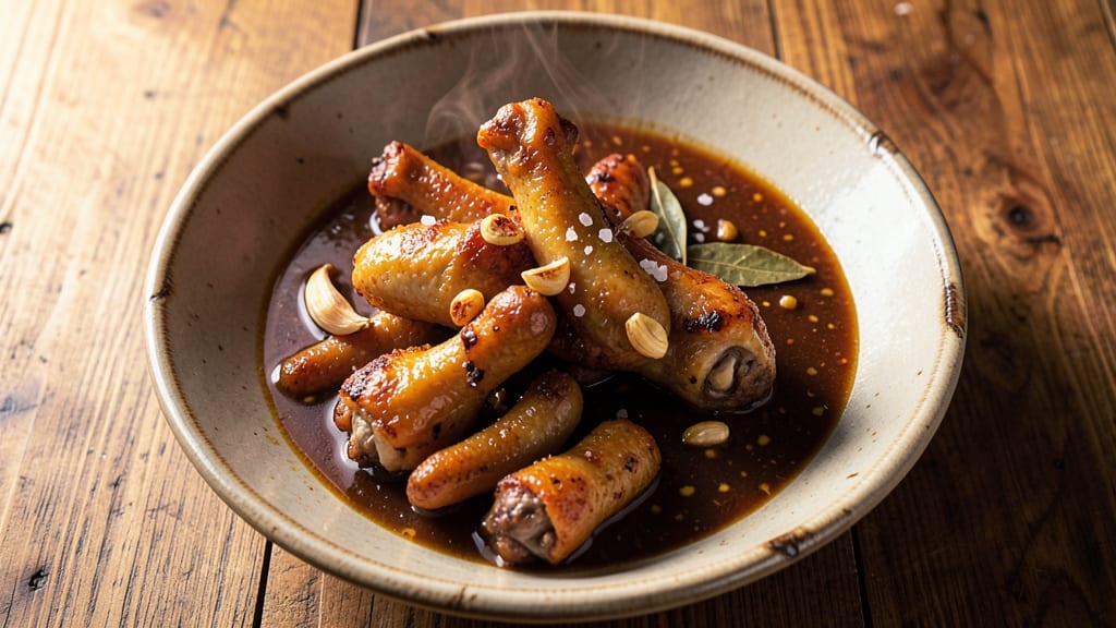 Chicken Feet Adobo Recipe: Crispy-Fried Crunch With Tangy Vinegar Braise