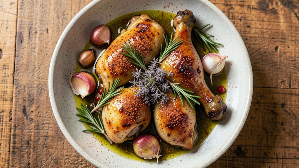 Chicken Leg Marinade Recipe: Smoky Garlic-Herb Infusion for Crispy Skin