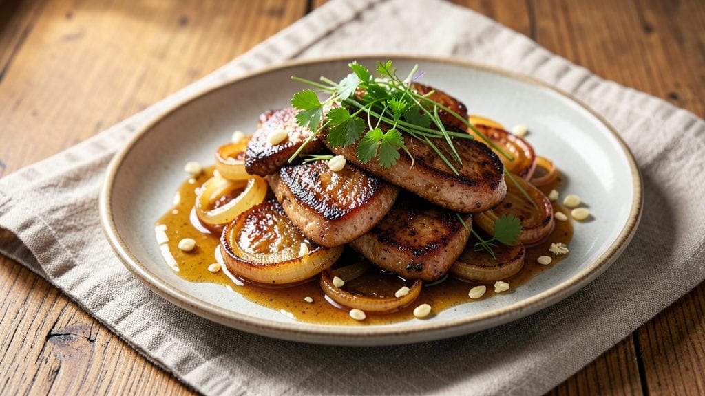 Chicken Liver Recipe: Pan-Seared with Herbed Butter and Crispy Onions
