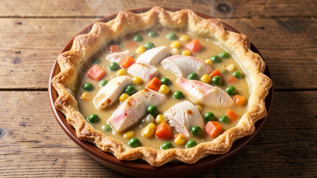 Chicken Pot Pie Recipe with Canned Vegetables: One-Pan Creamy Comfort in 30 Minutes