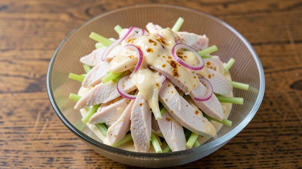 Classic Carol Chicken Salad Copycat Recipe: Crunchy Celery and Creamy Mayonnaise Magic