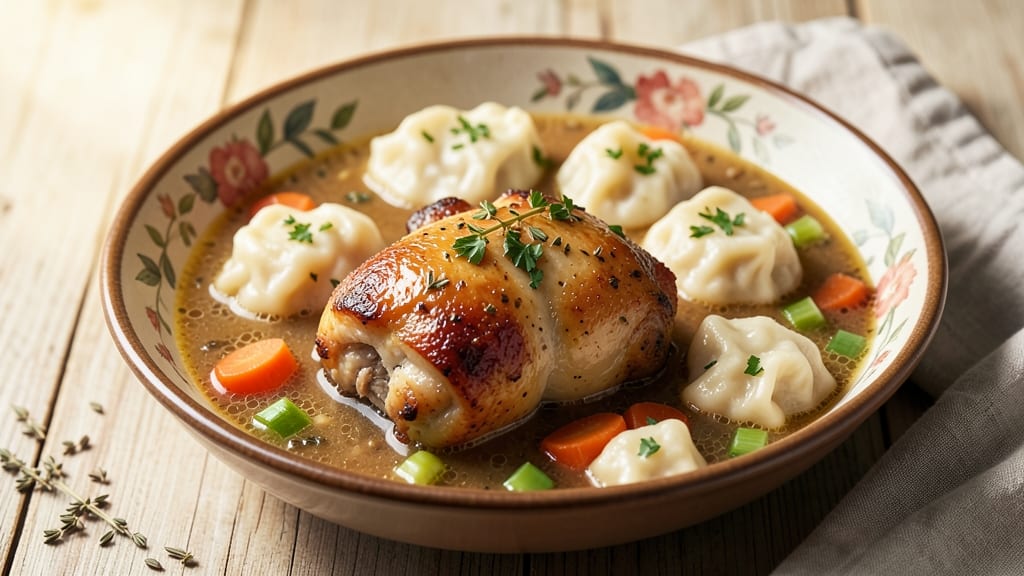Copycat Cracker Barrel Chicken and Dumplings Recipe: Slow-Simmered Homestyle Richness