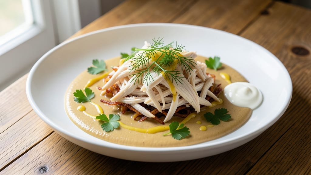 Cream of Chicken and Canned Chicken Recipe: Velvety Soup with Shredded Chicken Twist