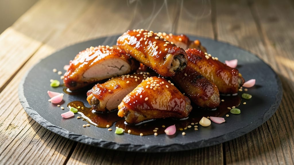 Baked Chicken Wing Recipe with Soy Sauce: Glazed Umami Crunch in 40 Minutes