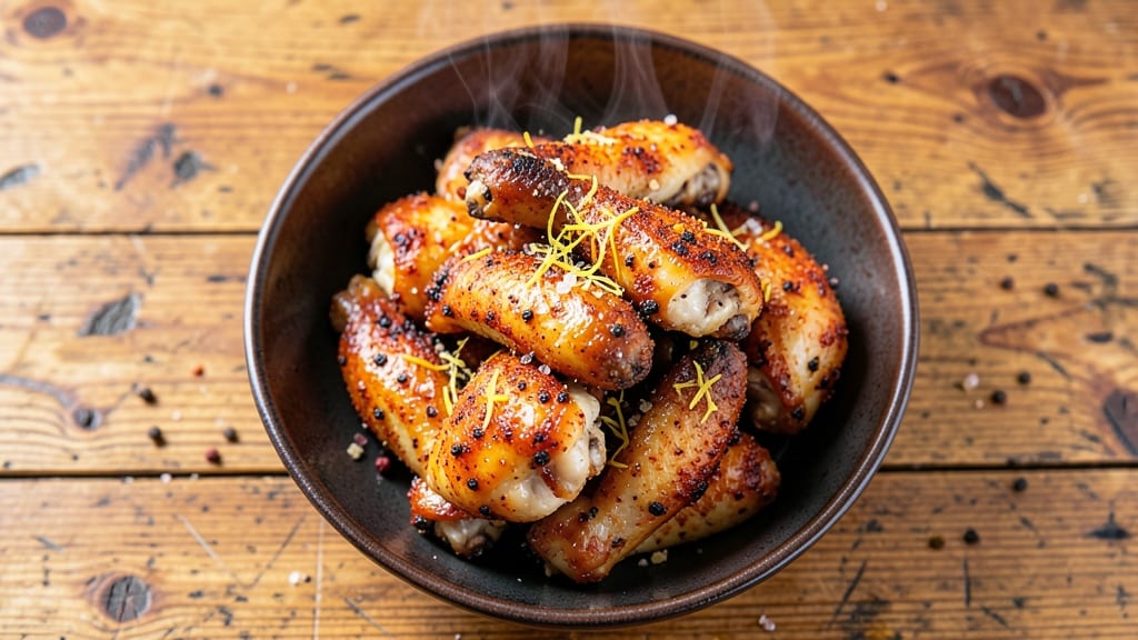 Dry Rub Lemon Pepper Chicken Wings Recipe: Zesty Crunch and Juicy Bites in 30 Minutes